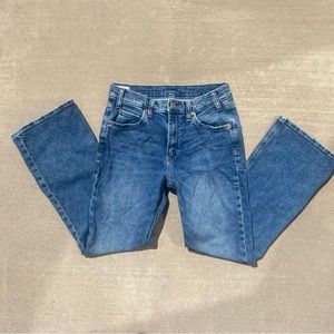 Gap 90s loose flare mid rise jeans